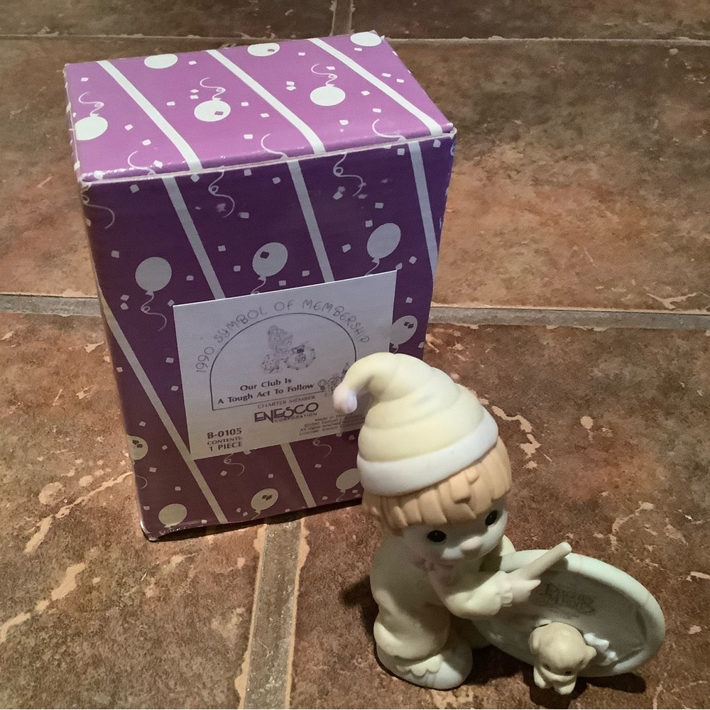 Vintage 1990 Precious Moments Charter Member